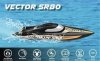 Motorówka RC Vector SR80 ARTR bezszczotkowa samoodwracająca się (80 cm długości)